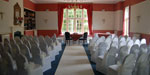 Manor House Hotel - ceremony finished with an ivory aisle runner